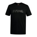 T-Shirt BLACK LOGO, Gr. XXL