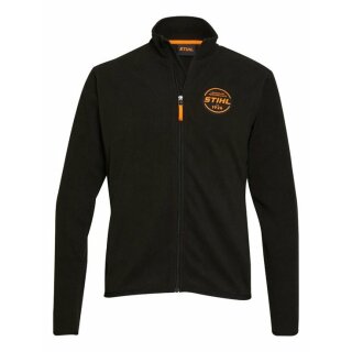 Fleecejacke schwarz M