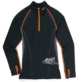 Advance Funktionsshirt Langarm Schwarz XXL