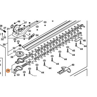 Ersatzmesser HL94 600mm